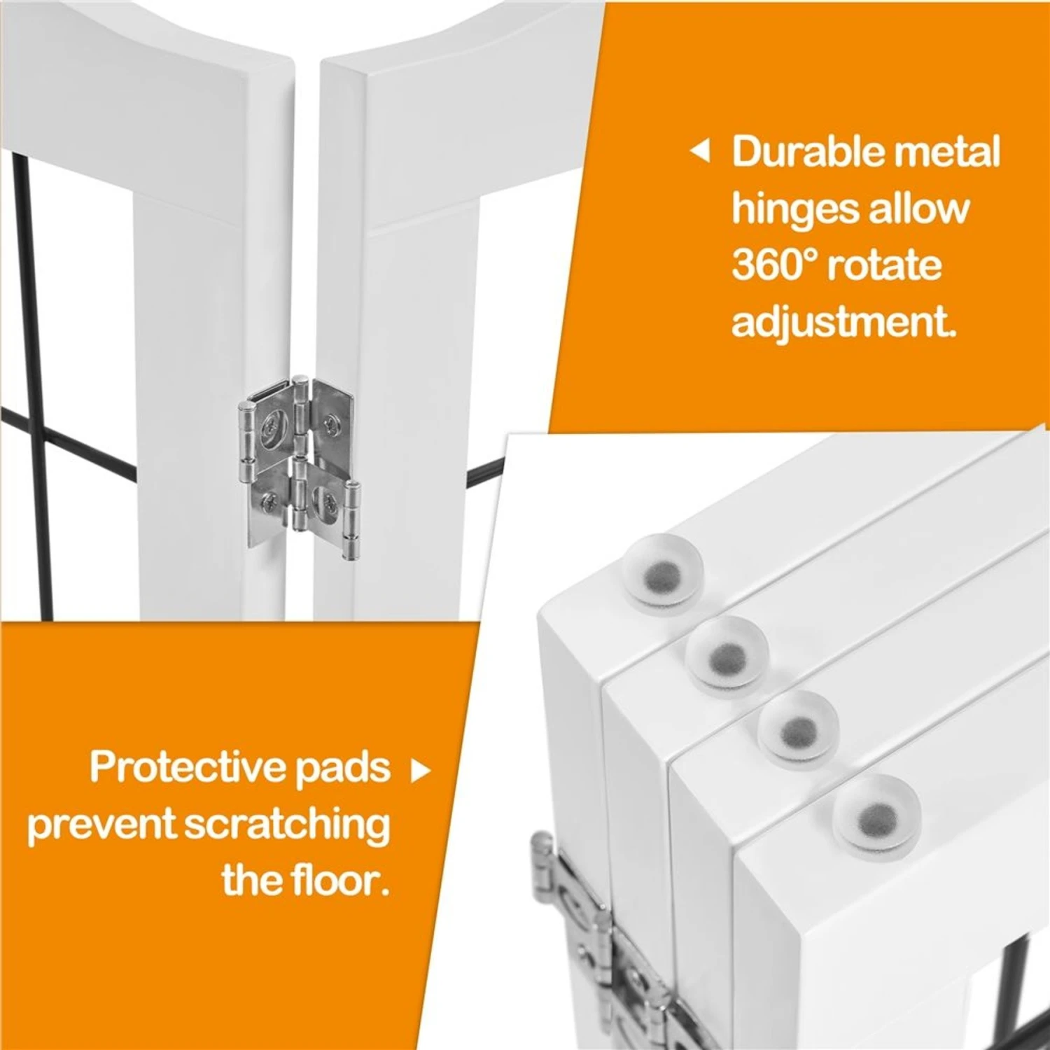 Yaheetech 4-Panel Dog Gate - Image 5