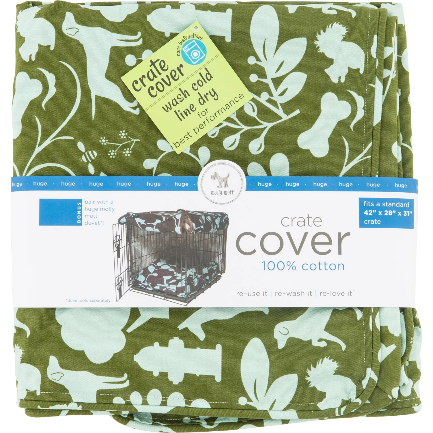 Molly Mutt Amarillo By Morning Dog Crate Cover - Image 2