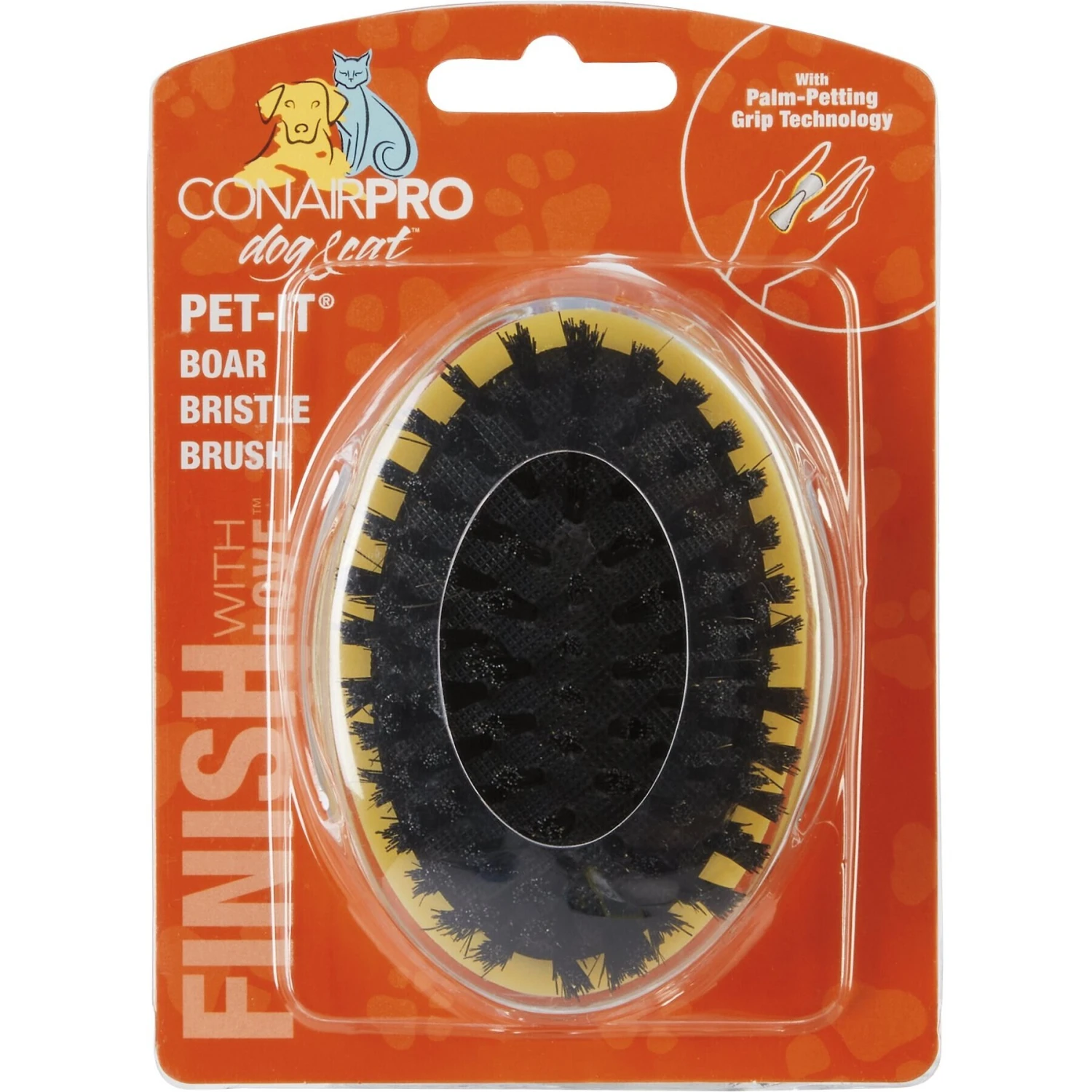 ConairPROPET Pet-It Boar Bristle Brush - Image 2