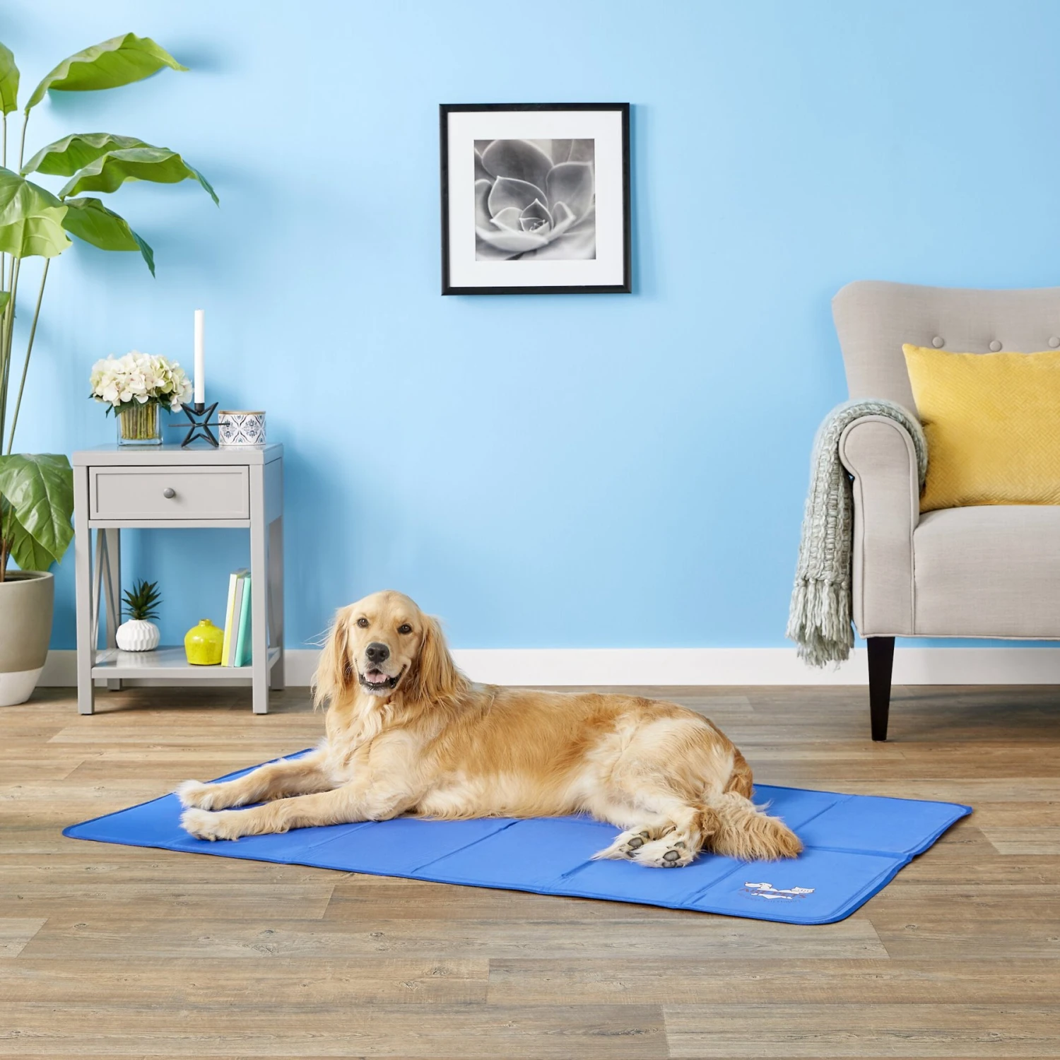 Arf Pets Self-Cooling Solid Gel Dog Crate Mat - Image 4