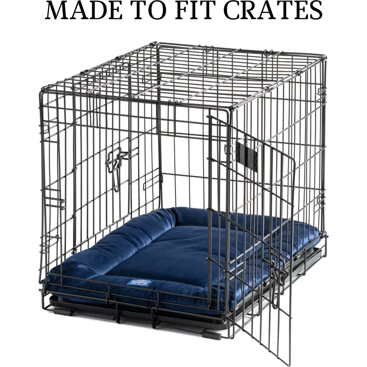 Pet Dreams Sleep-eez Plush Reversible Dog Crate Mat - Image 8