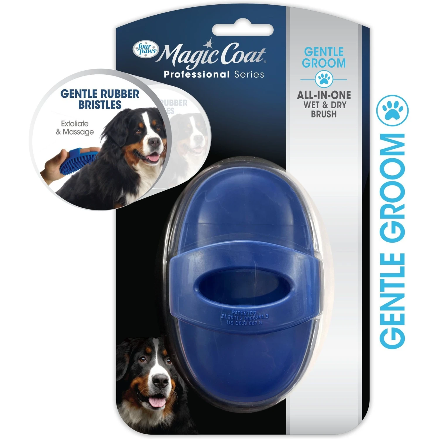 Four Paws Magic Coat Professional Series All-In-One Wet & Dry Dog Glove & Curry Brush - Image 8