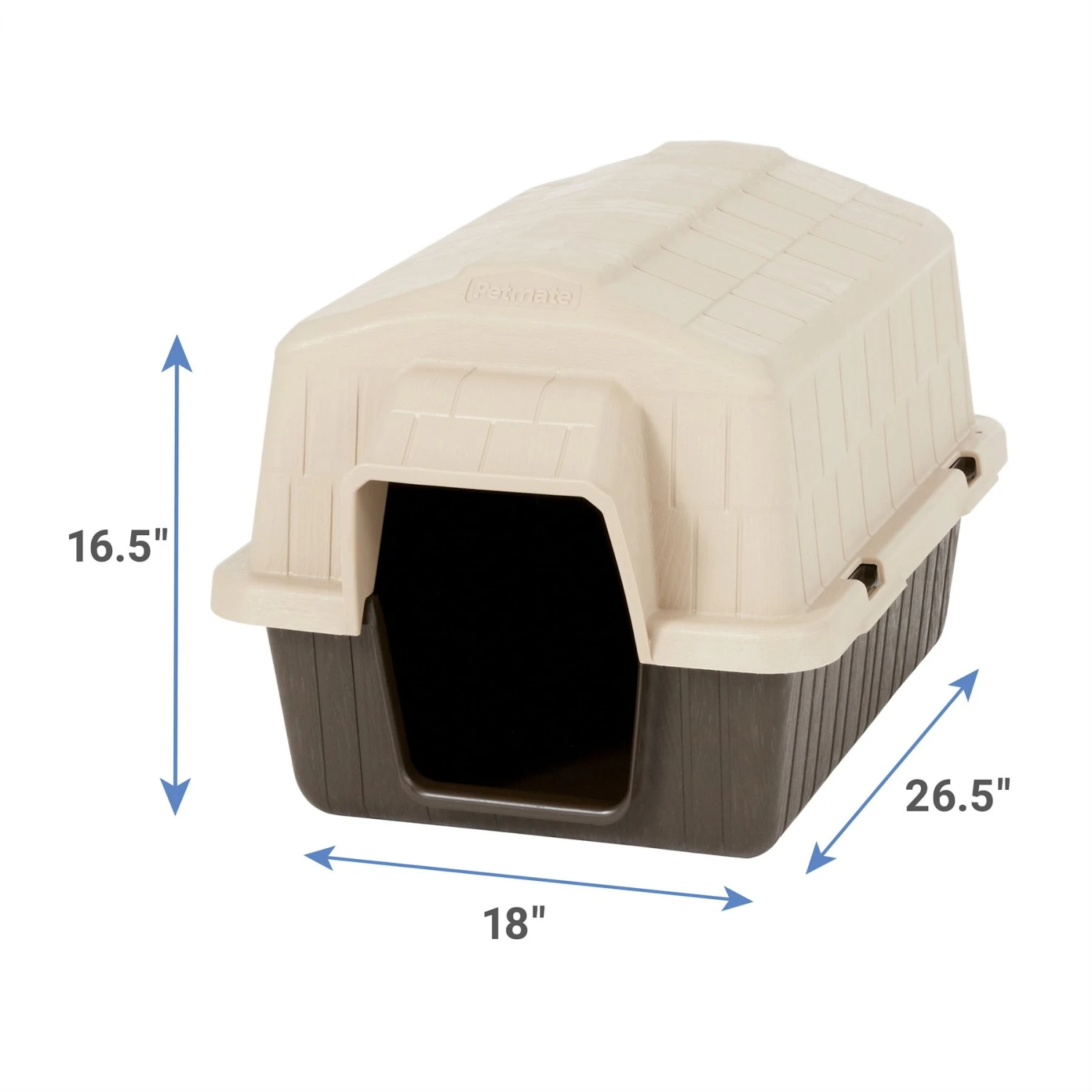 Aspen Pet Petbarn 3 Plastic Dog House - Image 3
