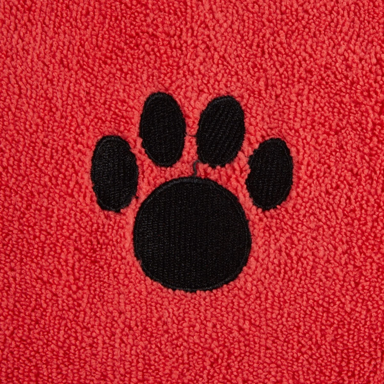 Bone Dry Embroidered Paw Print Microfiber Bath Towel - Image 5