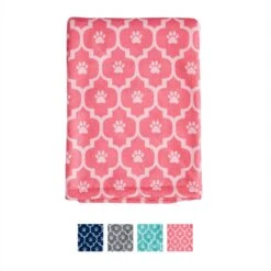 Bone Dry Printed Moroccan Microfiber Dog & Cat Bath Towel