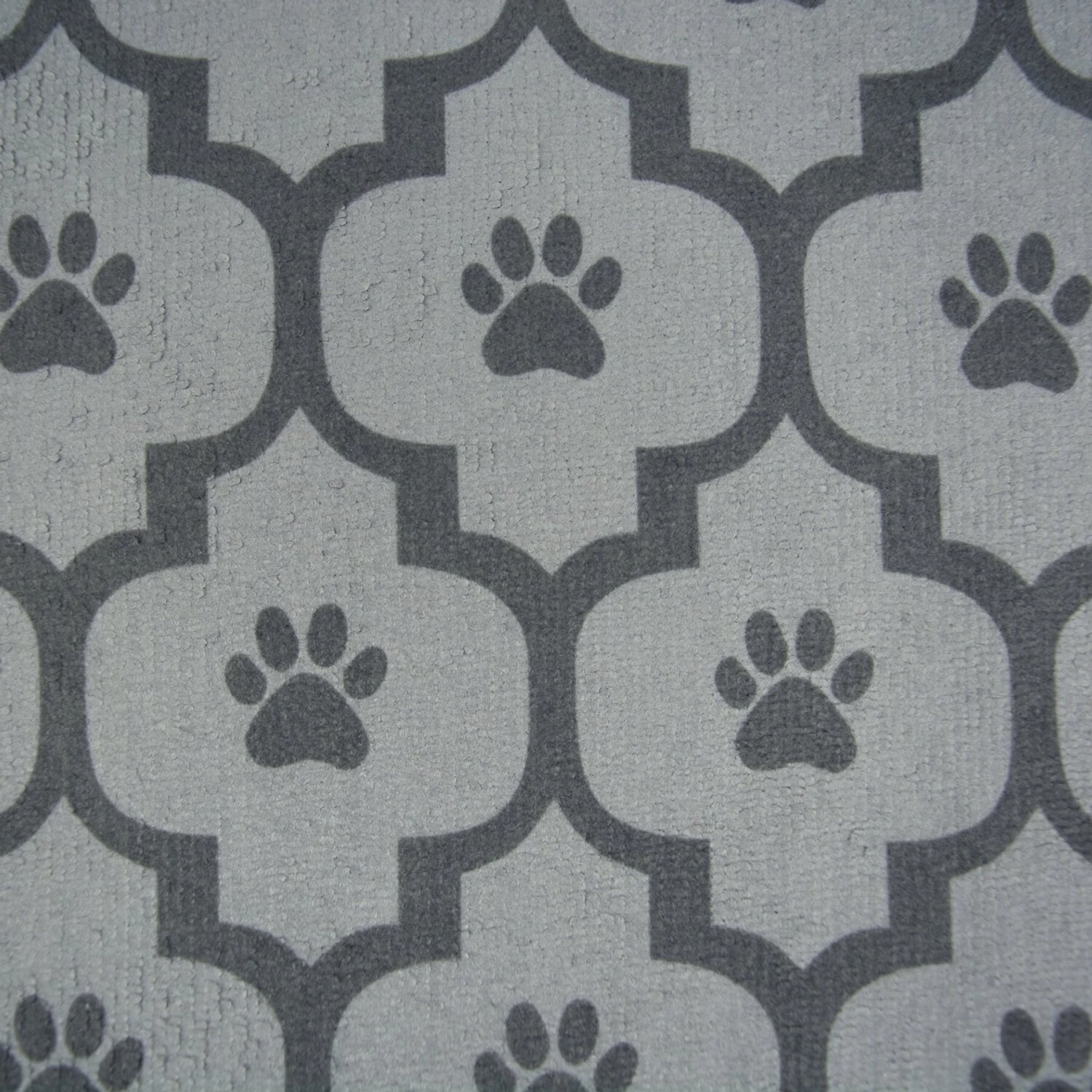 Bone Dry Lattice Paw Print Dog & Cat Food Mat - Image 3