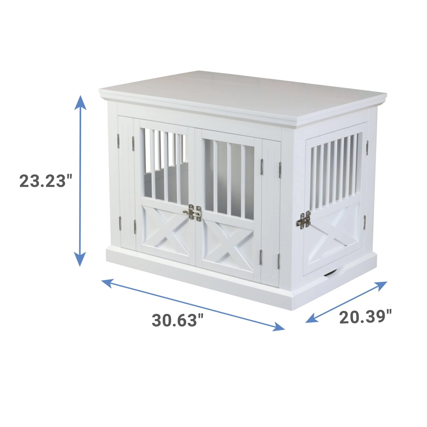 Merry Products 3-Door Furniture Style Dog Crate - Image 2