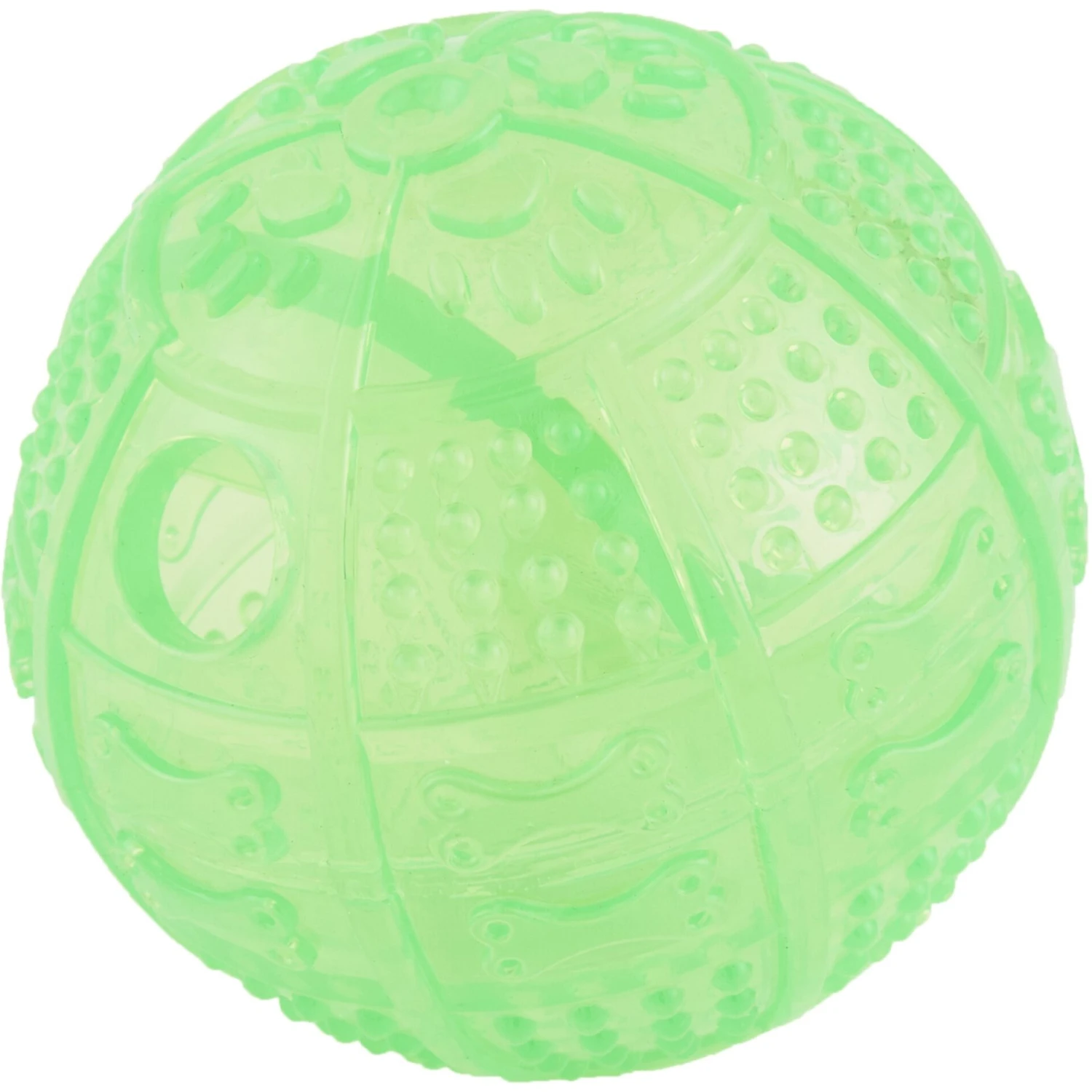 Ethical Pet Dura Brite Treat Dispenser Ball Dog Toy, Color Varies - Image 4