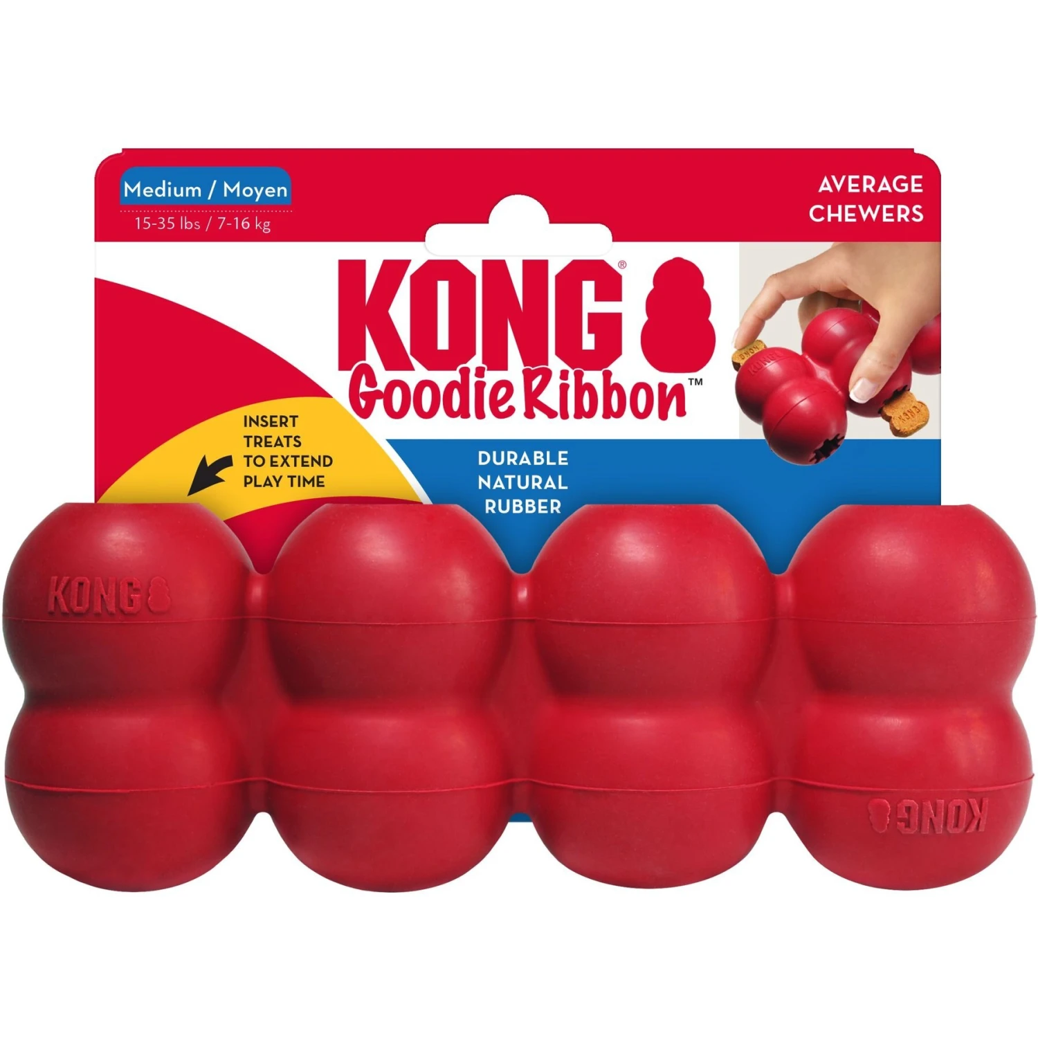 KONG Goodie Ribbon Dog Toy - Image 6