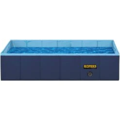 KOPEKS Outdoor Portable Rectangular Dog Swimming Pool