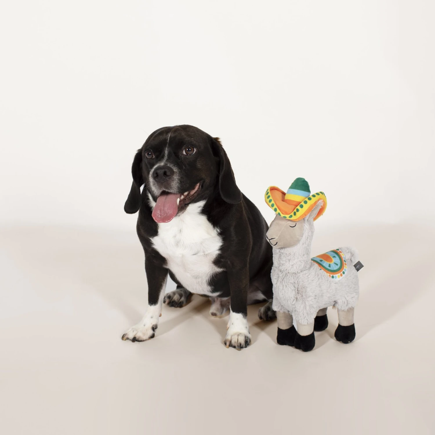 Pet Shop By Fringe Studio Nacho Fiesta Llama Squeaky Plush Dog Toy - Image 3
