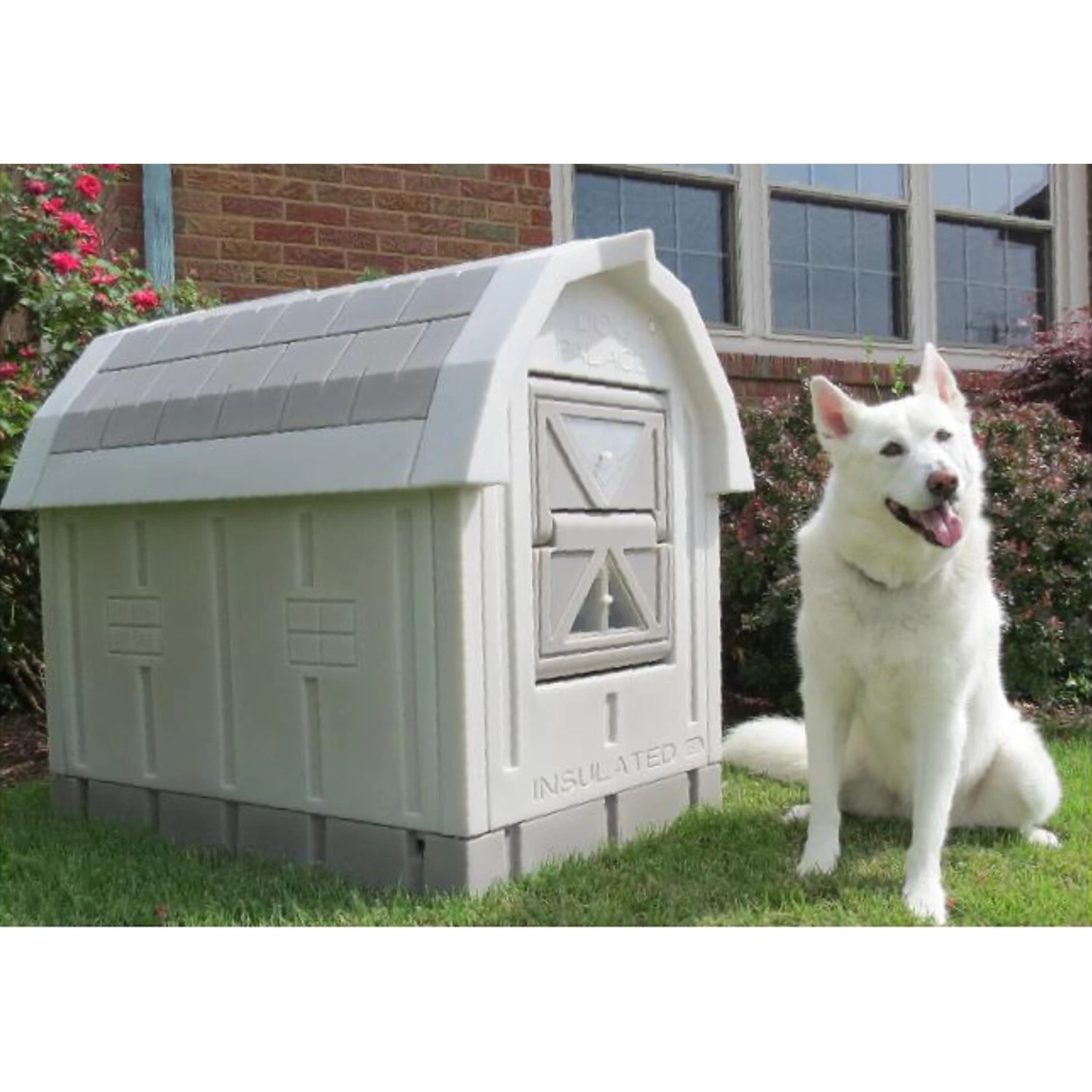 Dog Palace Dog House & Fleece Bed