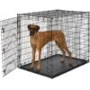 MidWest Solution Series XX-Large Heavy Duty Single Door Dog Crate, 54 Inch