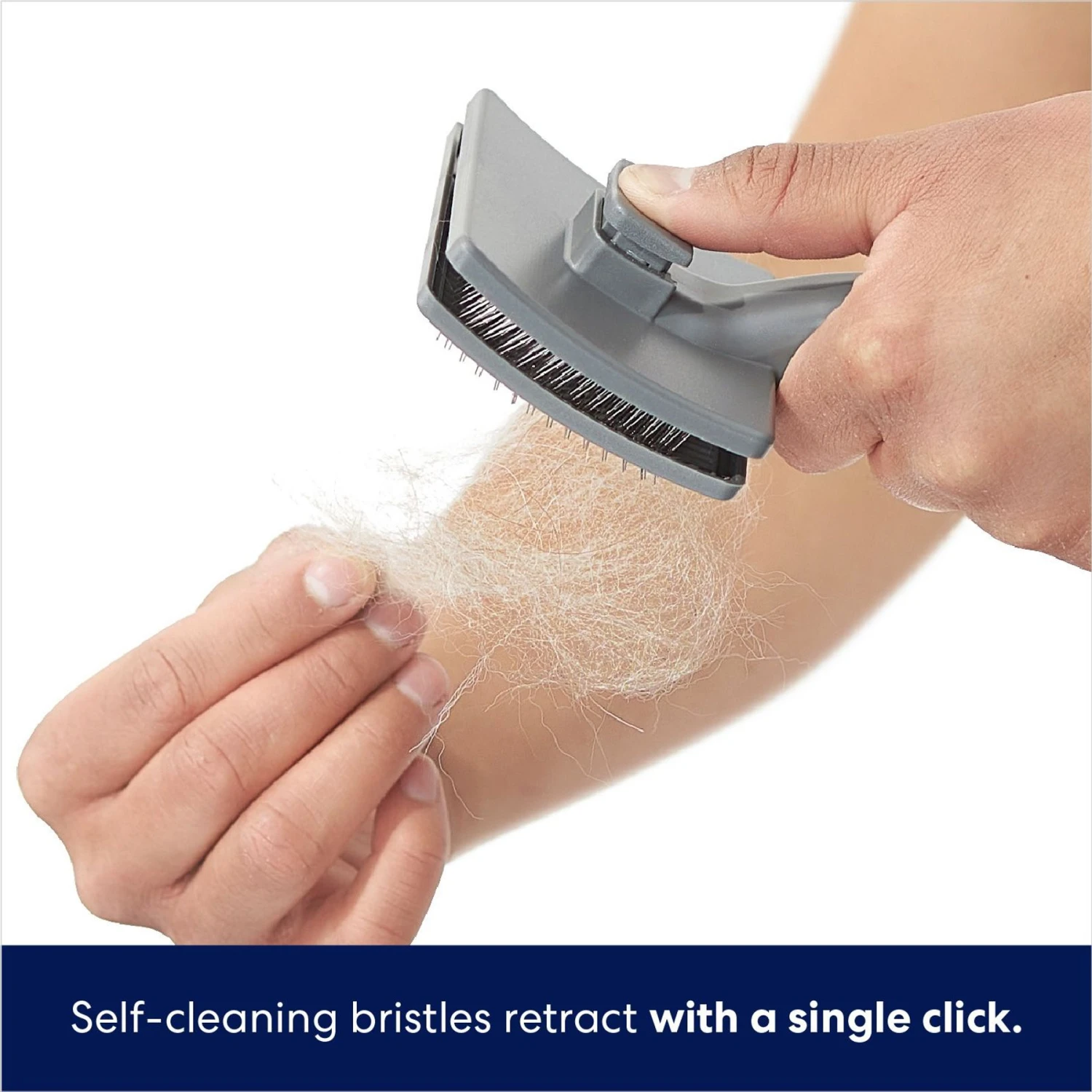Frisco Self-Cleaning Slicker Dog Brush - Image 3