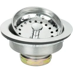 Master Equipment Stainless Steel Dog Tub Strainer