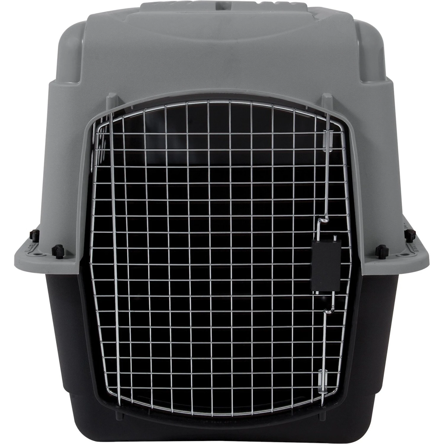 Aspen Pet Traditional Dog & Cat Kennel, Gray/Black - Image 2