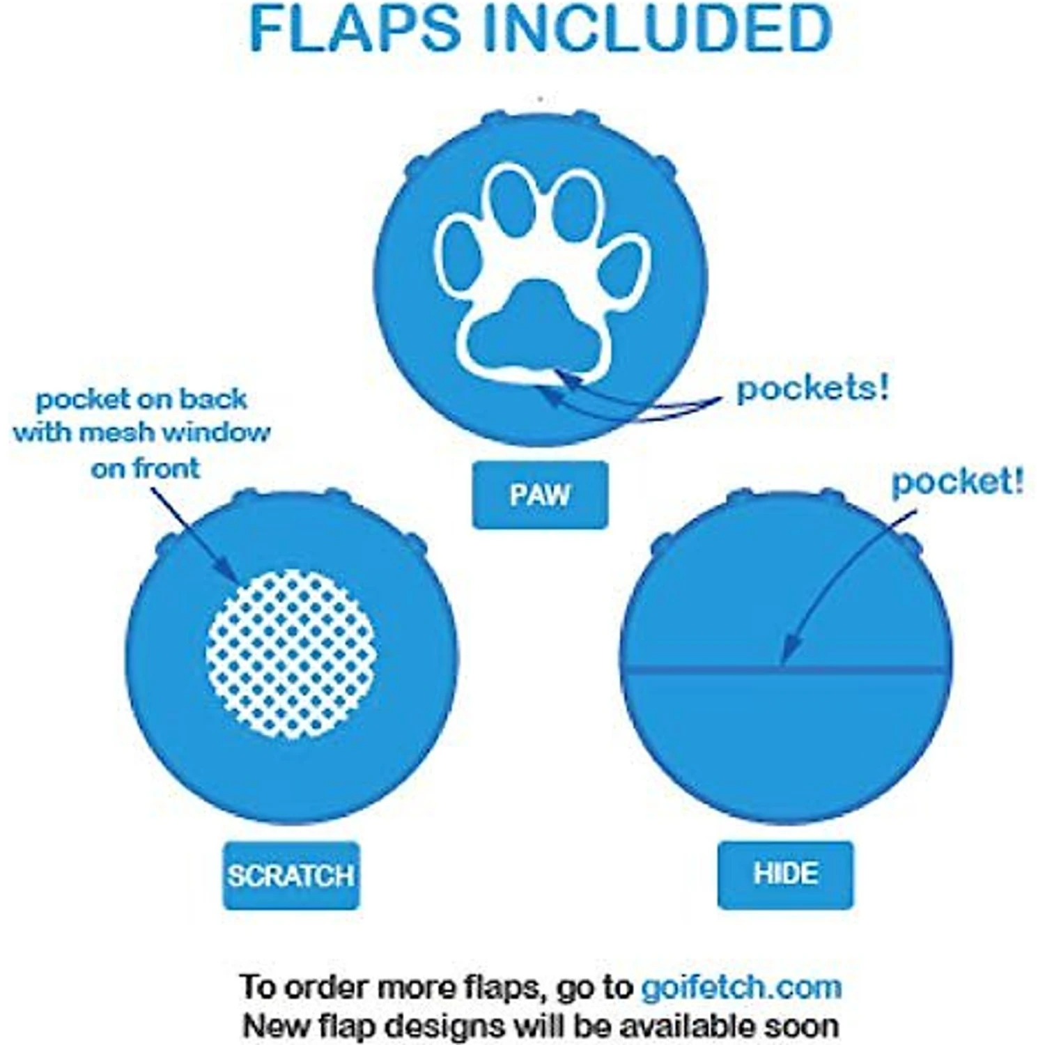 IFetch IDig Stay Dog Toy, Blue - Image 5