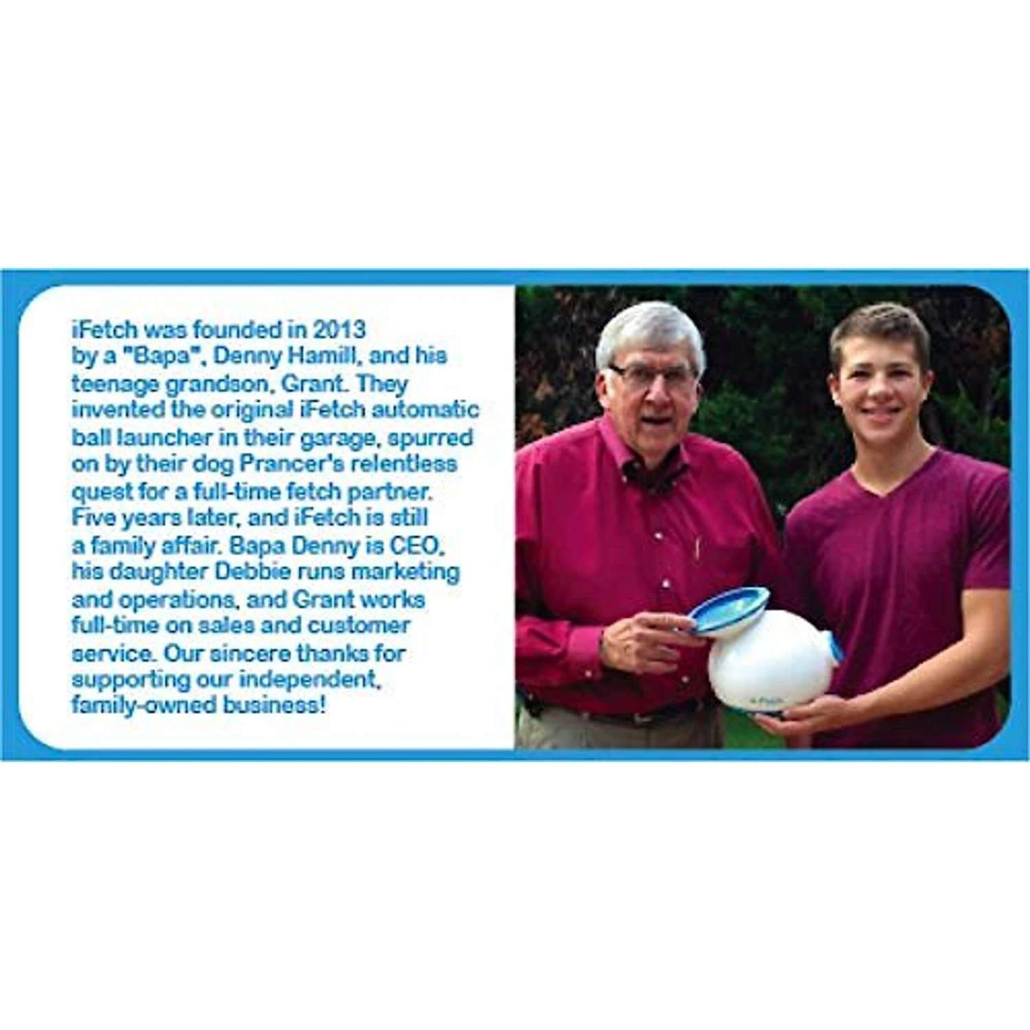 IFetch IDig Stay Dog Toy, Blue - Image 8