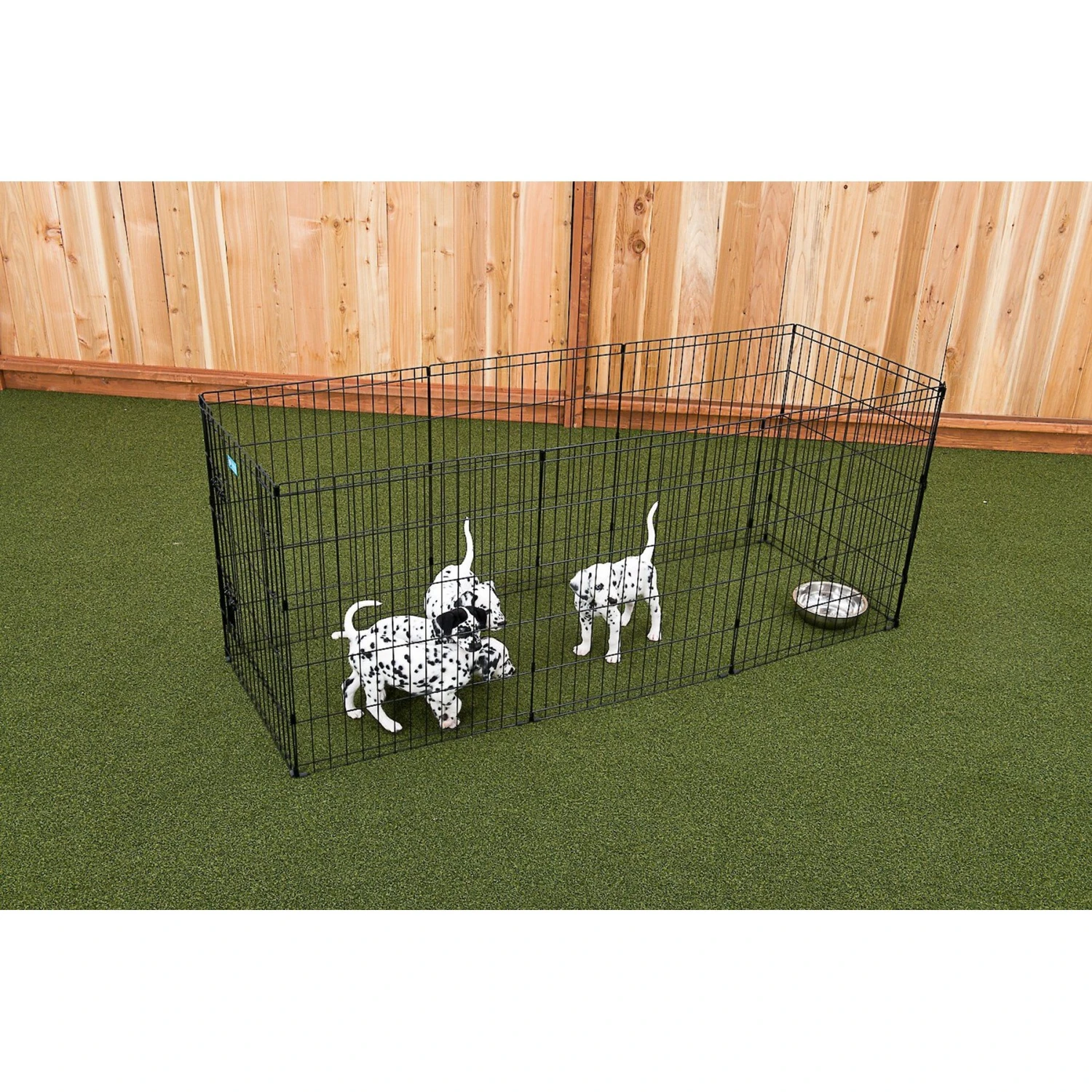 Lucky Dog Wire Dog Exercise Pen With Step-Thru Door - Image 2
