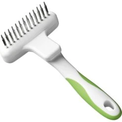 Andis Flexible Dog Rake, Green/White