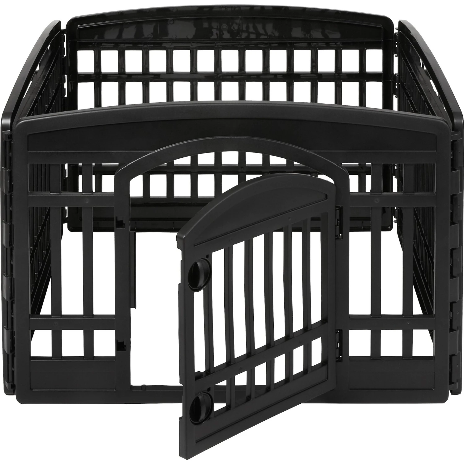 Frisco 4-Panel Dog Exercise Playpen With Door, 24-in - Image 4