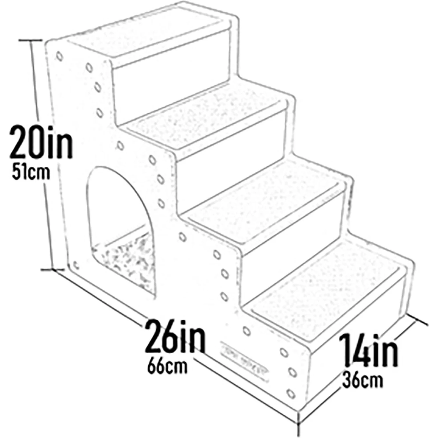 Pet Gear Cat & Dog Stairs - Image 2