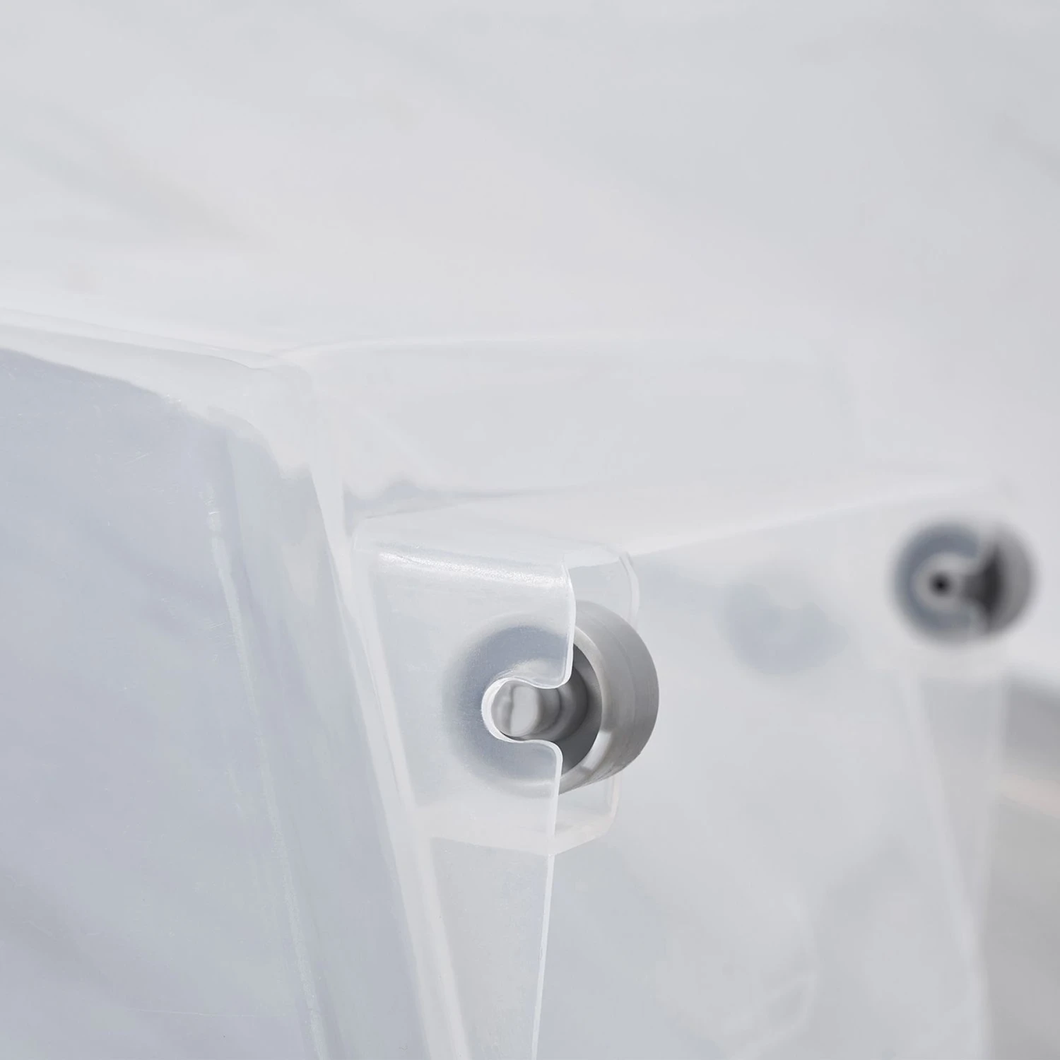 Hanamya BPA Free Pet Food Storage Container & Measuring Cup, White - Image 9