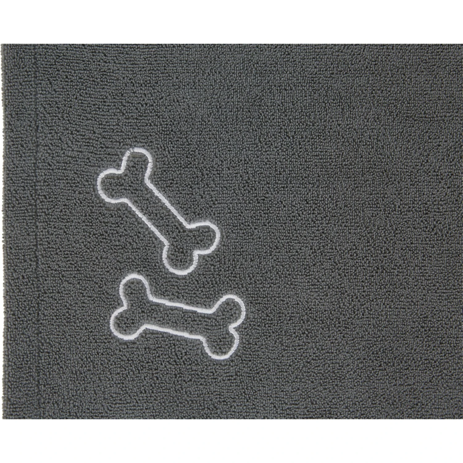 Frisco Embroidered Pawprint Microfiber Dog Bath Towel - Image 4