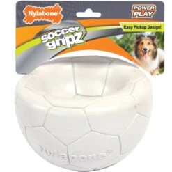 Nylabone Power Play Gripz Soccer Ball Dog Toy