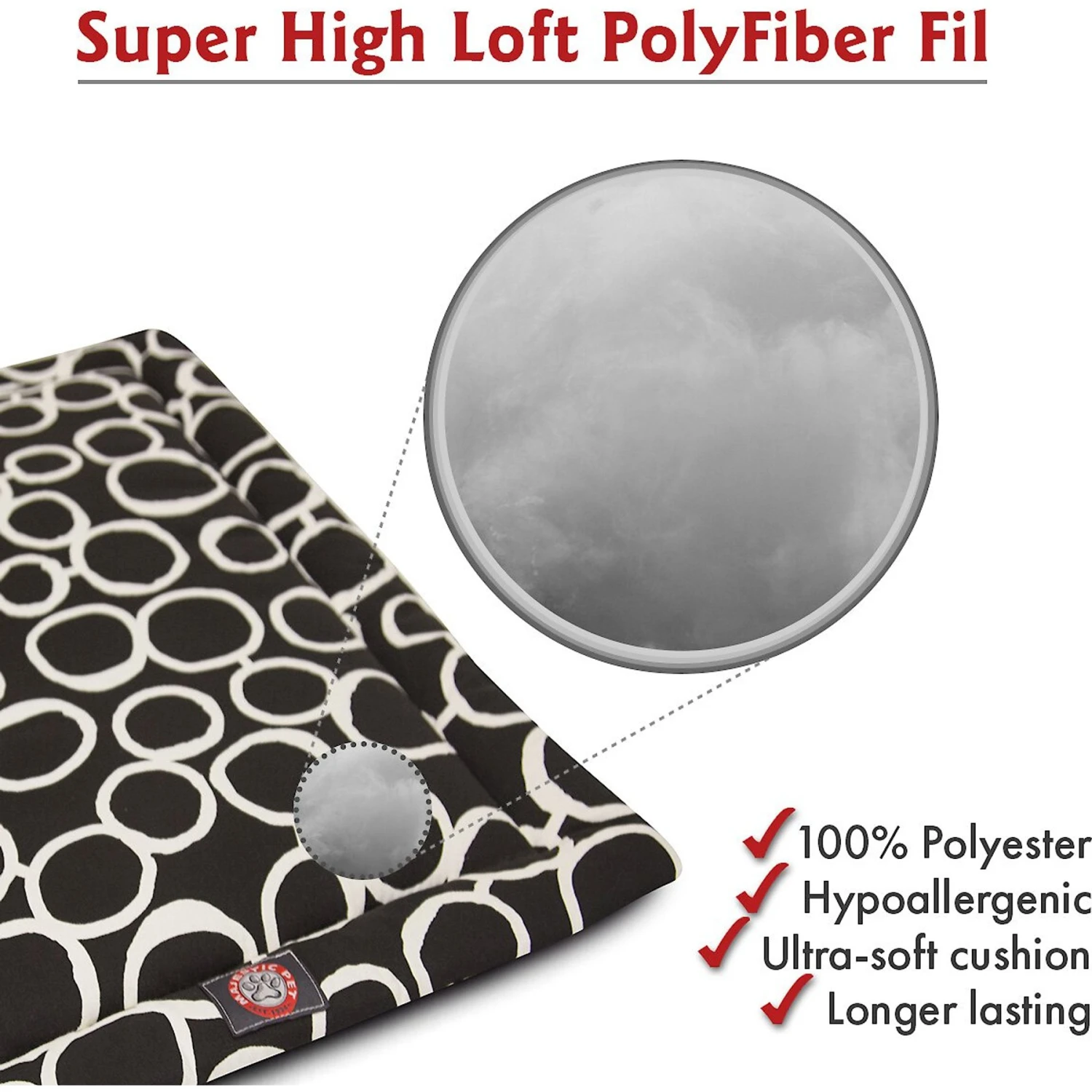 Majestic Pet Fusion Personalized Dog Crate Mat - Image 6