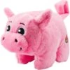Charming Pet Poppers Pig Plush Dog Toy, Pink, X-Small