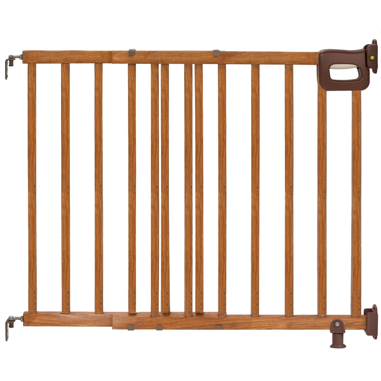Summer Deluxe Stairway Simple To Secure Wood Dog Gate - Image 3