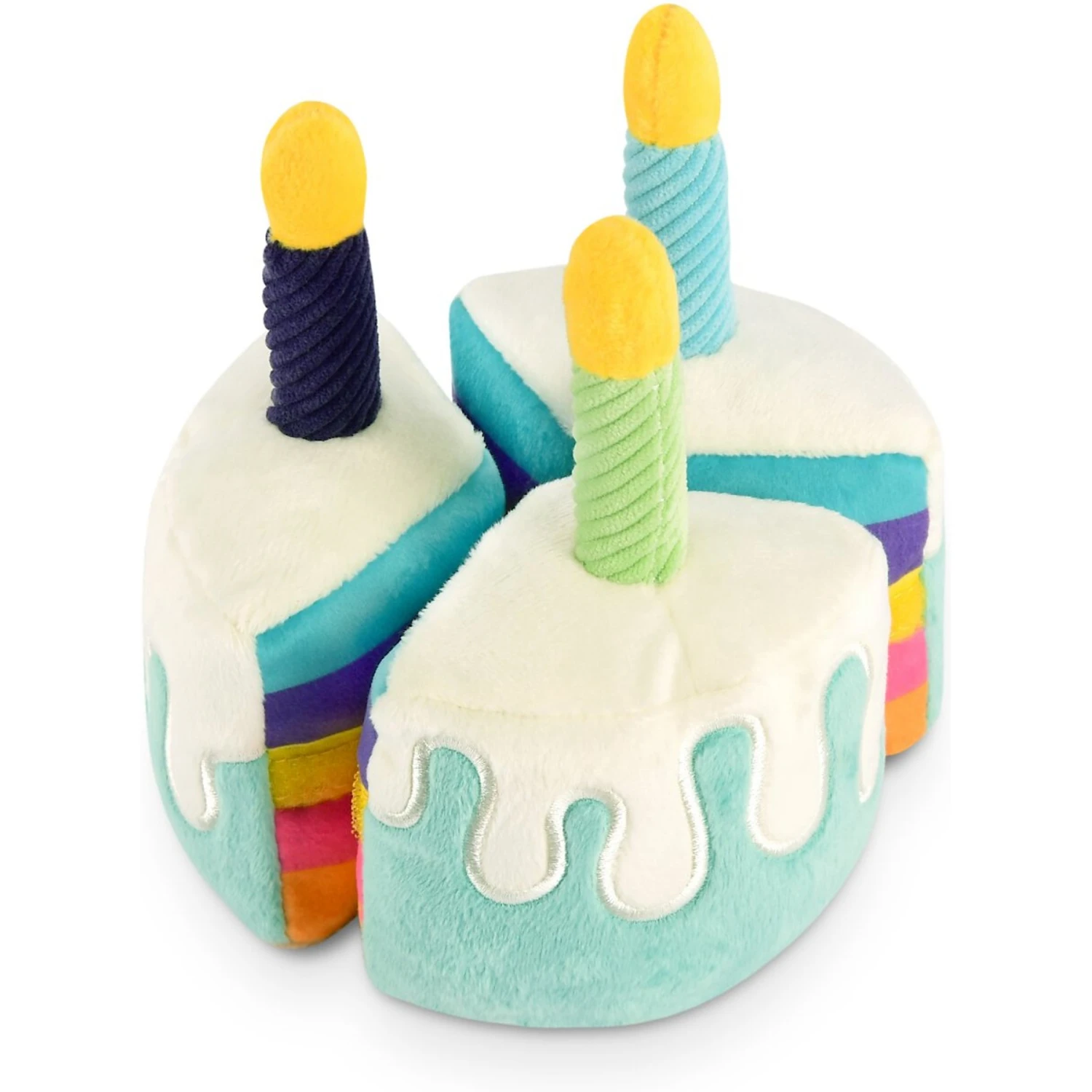 P.L.A.Y. Pet Lifestyle And You Party Time Collection Squeaky Dog Toy, 5 Count - Image 5