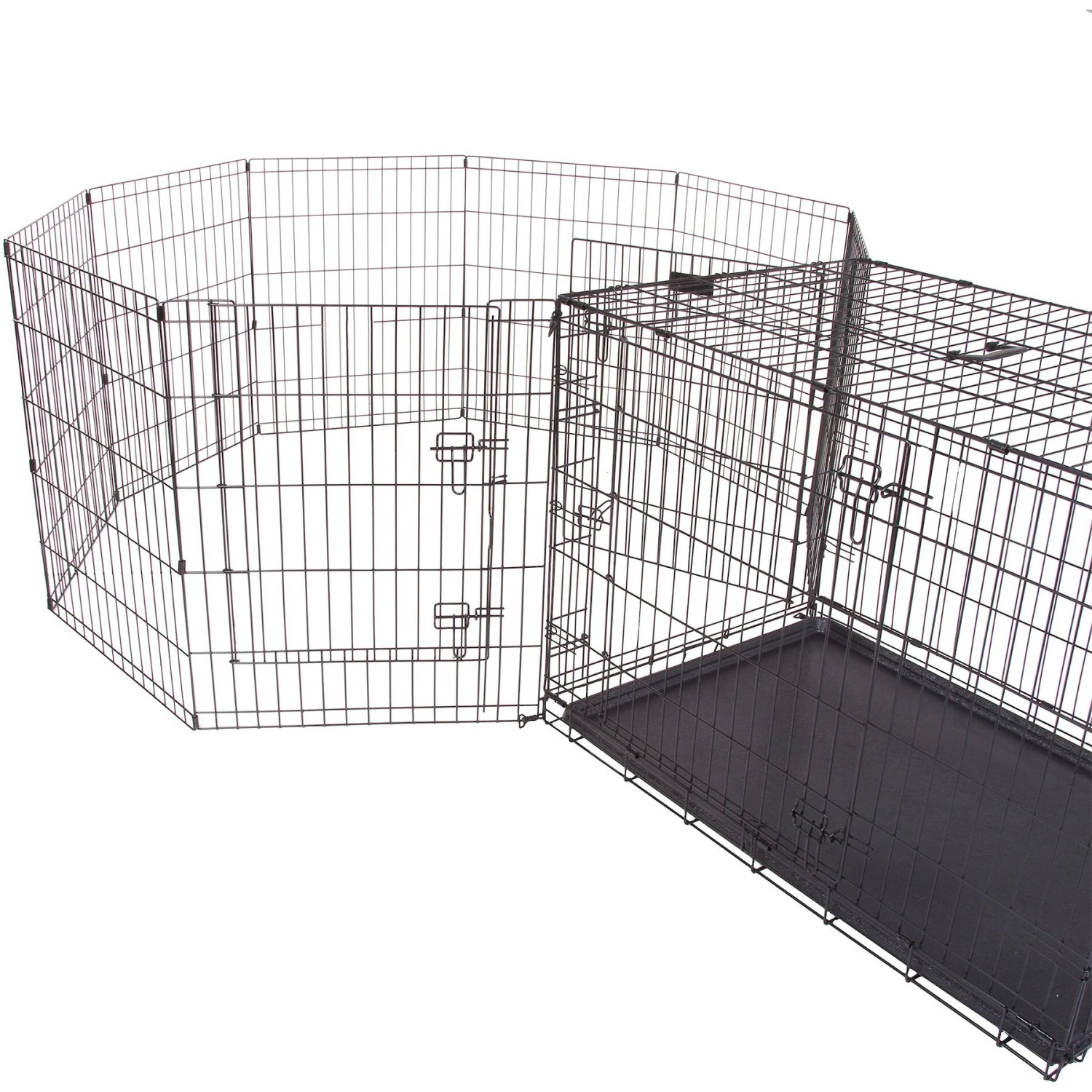Pet Adobe Folding Puppy Playpen - Image 3