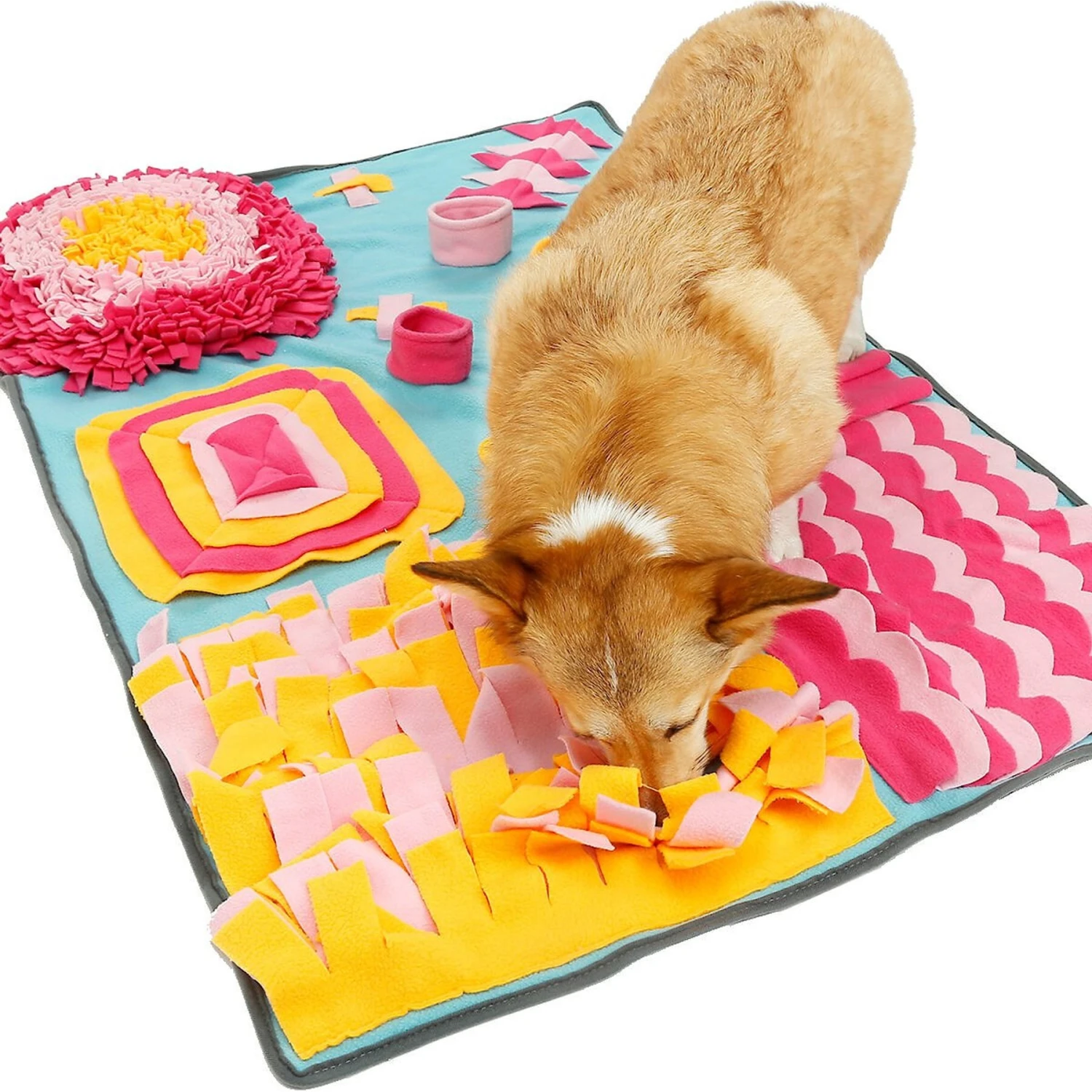 Pet Life Sniffer Snack Interactive Feeding Snuffle Dog & Cat Mat - Image 2