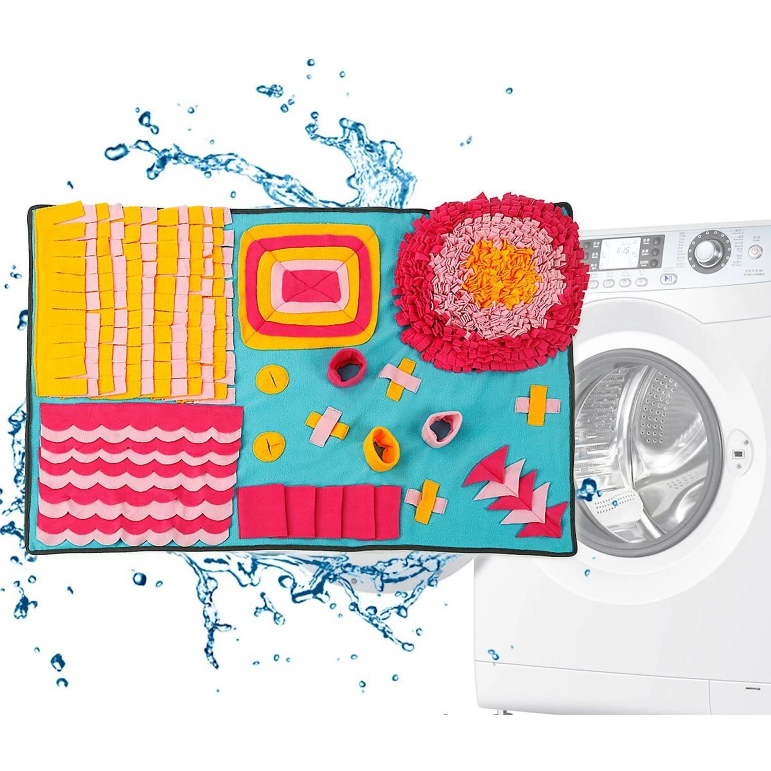 Pet Life Sniffer Snack Interactive Feeding Snuffle Dog & Cat Mat - Image 3