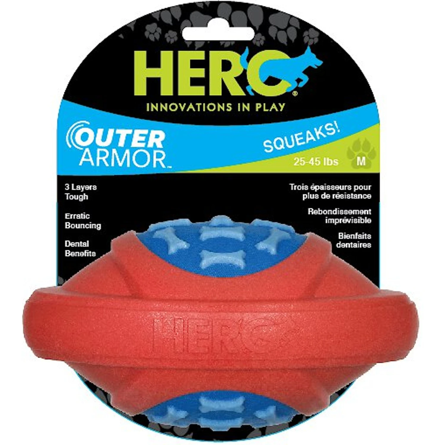 Caitec Outer Armor Football Dog Toy - Image 2