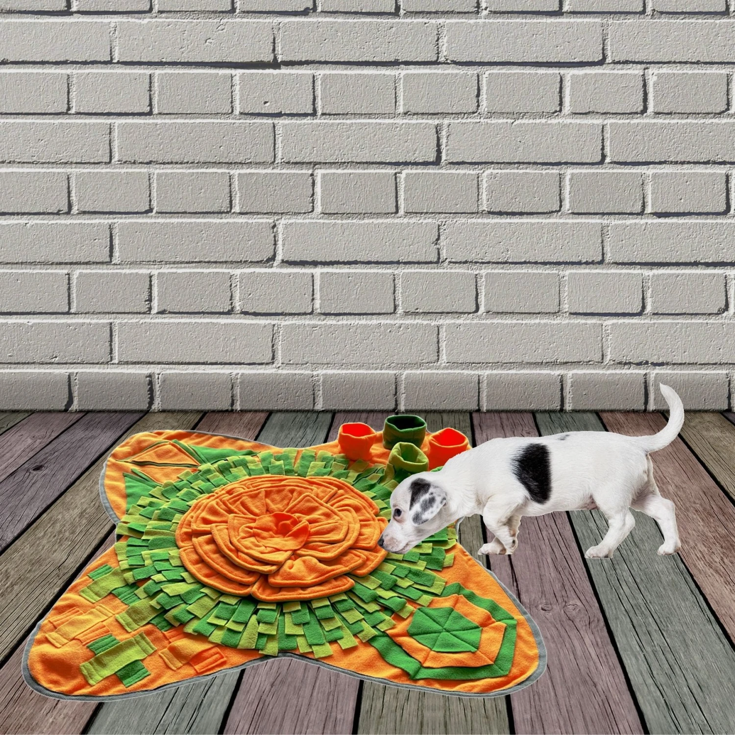 Archstone Pets Snuffle Interactive Dog & Cat Feeding Mat, 29 X 29-in - Image 3