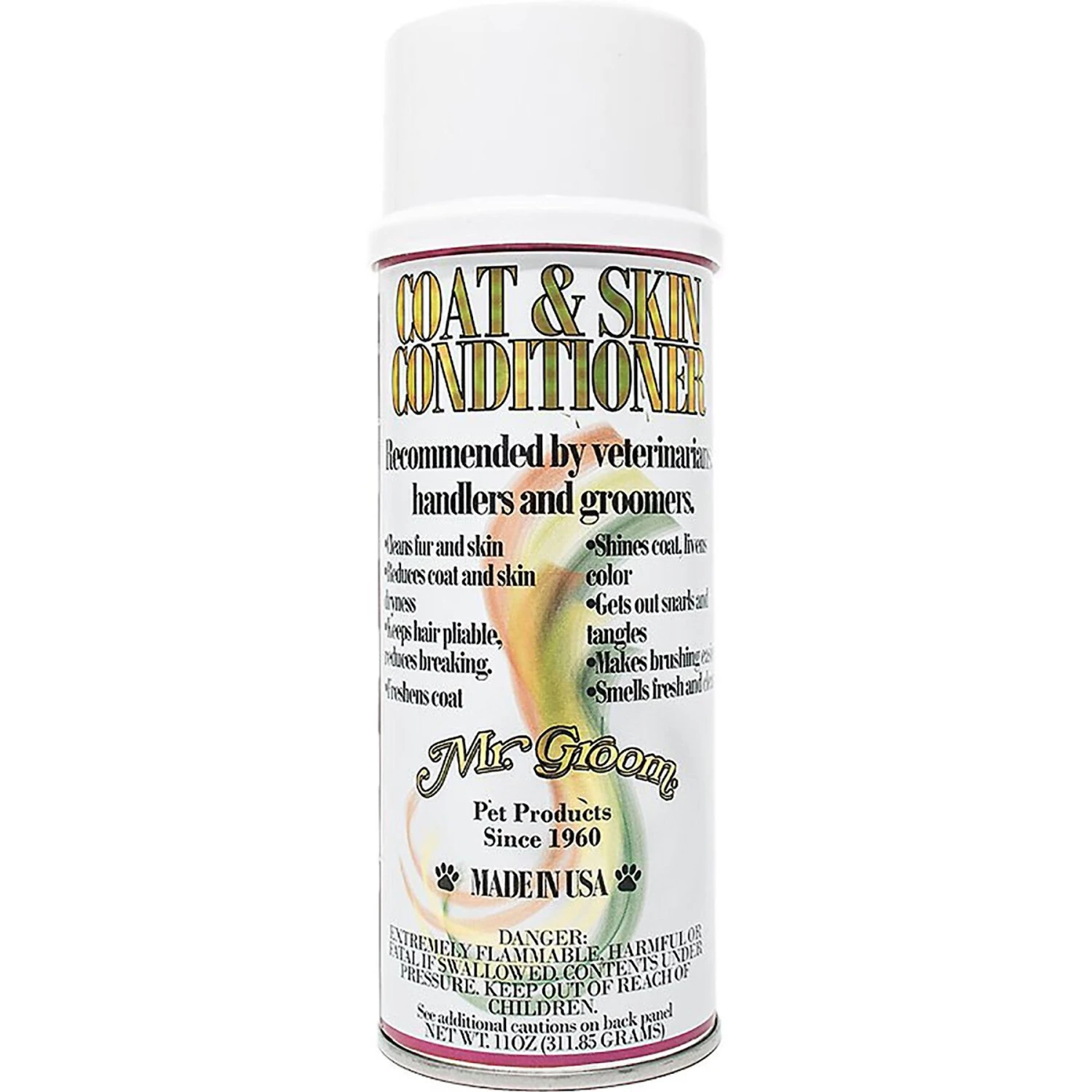 Mr. Groom Coat & Skin Dog Conditioner Spray, 11-oz Bottle