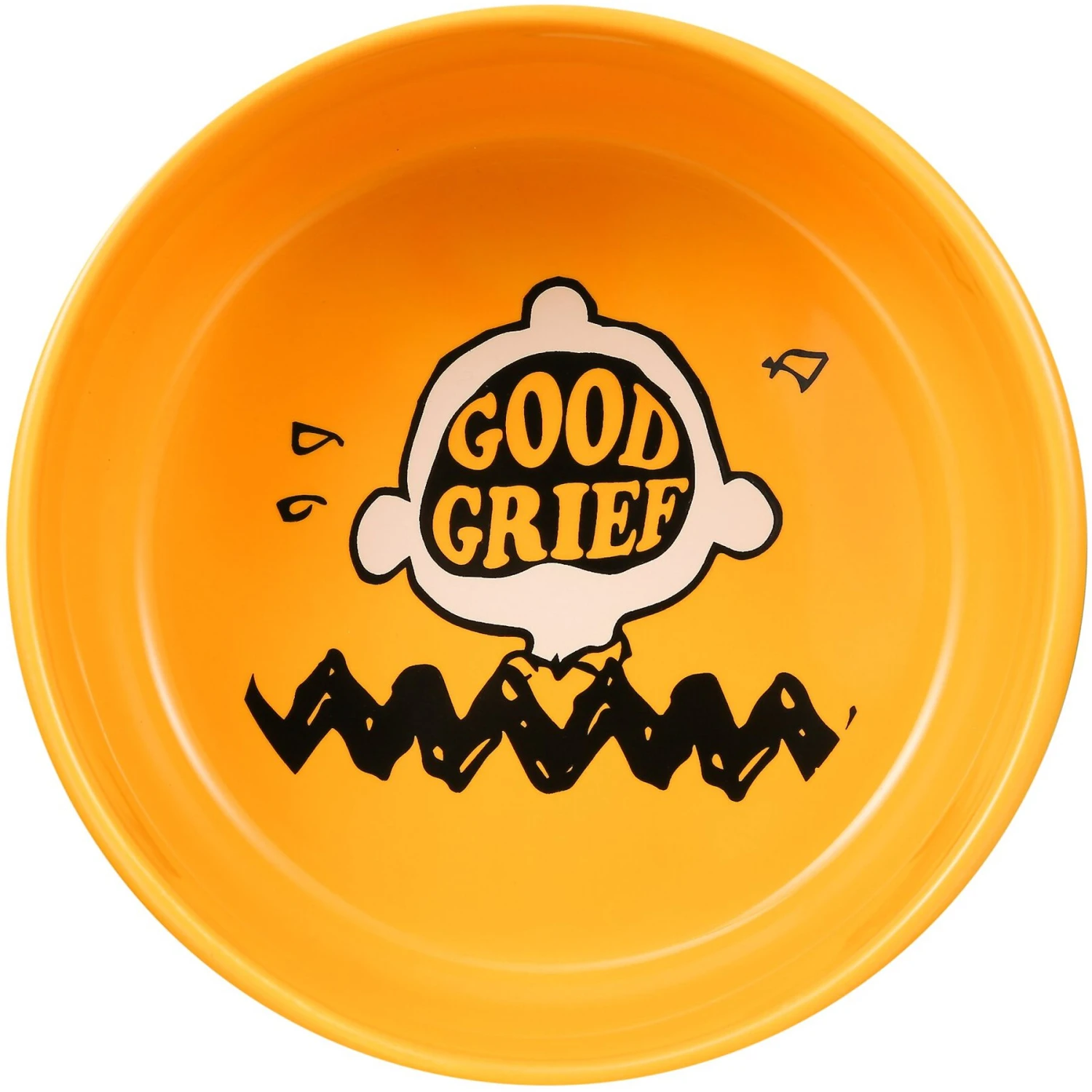 Fetch For Pets Good Grief Charlie Ceramic Dog Bowl, 3.5-cups - Image 2