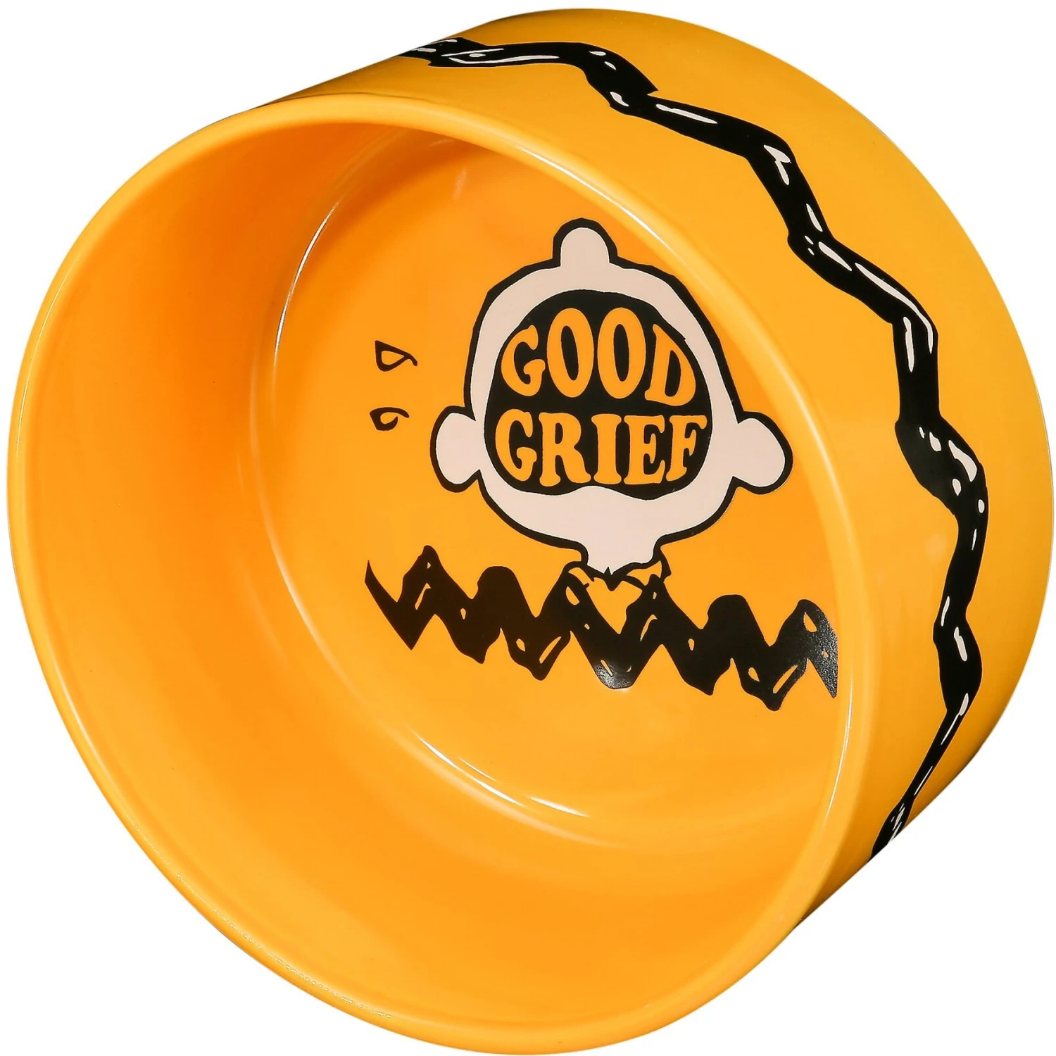 Fetch For Pets Good Grief Charlie Ceramic Dog Bowl, 3.5-cups - Image 4