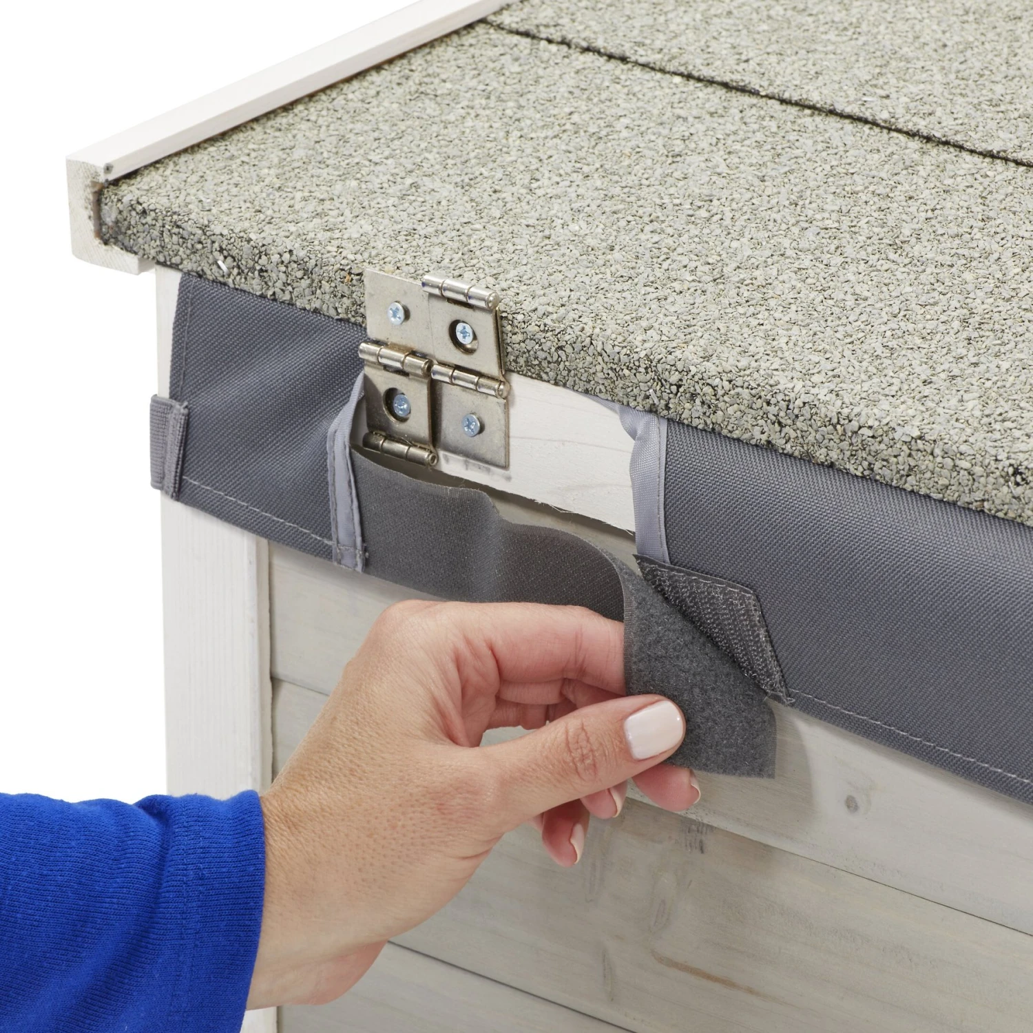 MidWest Homes Eilio Dog House Insulation Kit, Light Gray - Image 6