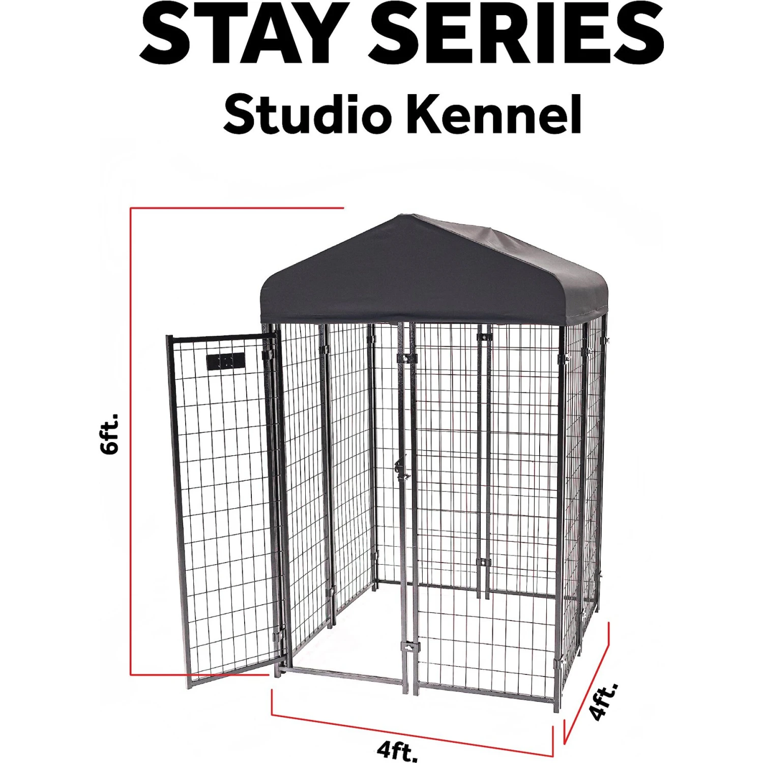 Lucky Dog STAY Series Studio Dog Kennel - Image 3