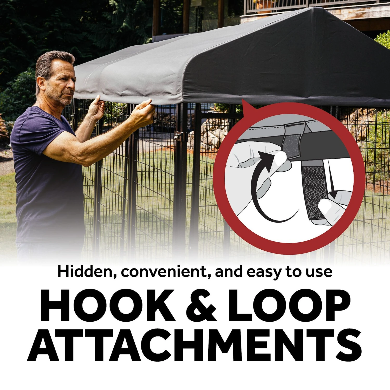 Lucky Dog STAY Series Studio Dog Kennel - Image 6