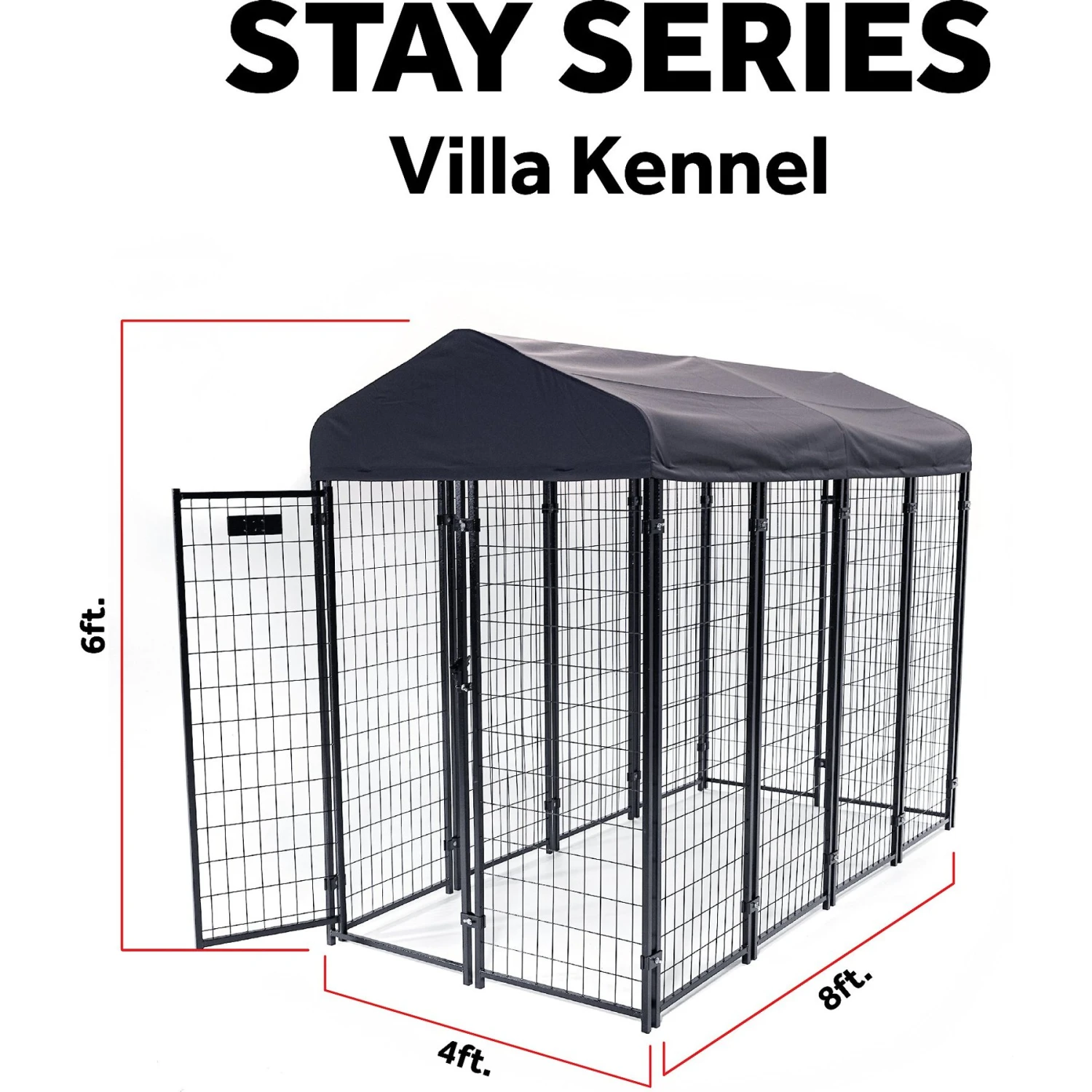 Lucky Dog STAY Series Villa Dog Kennel - Image 3