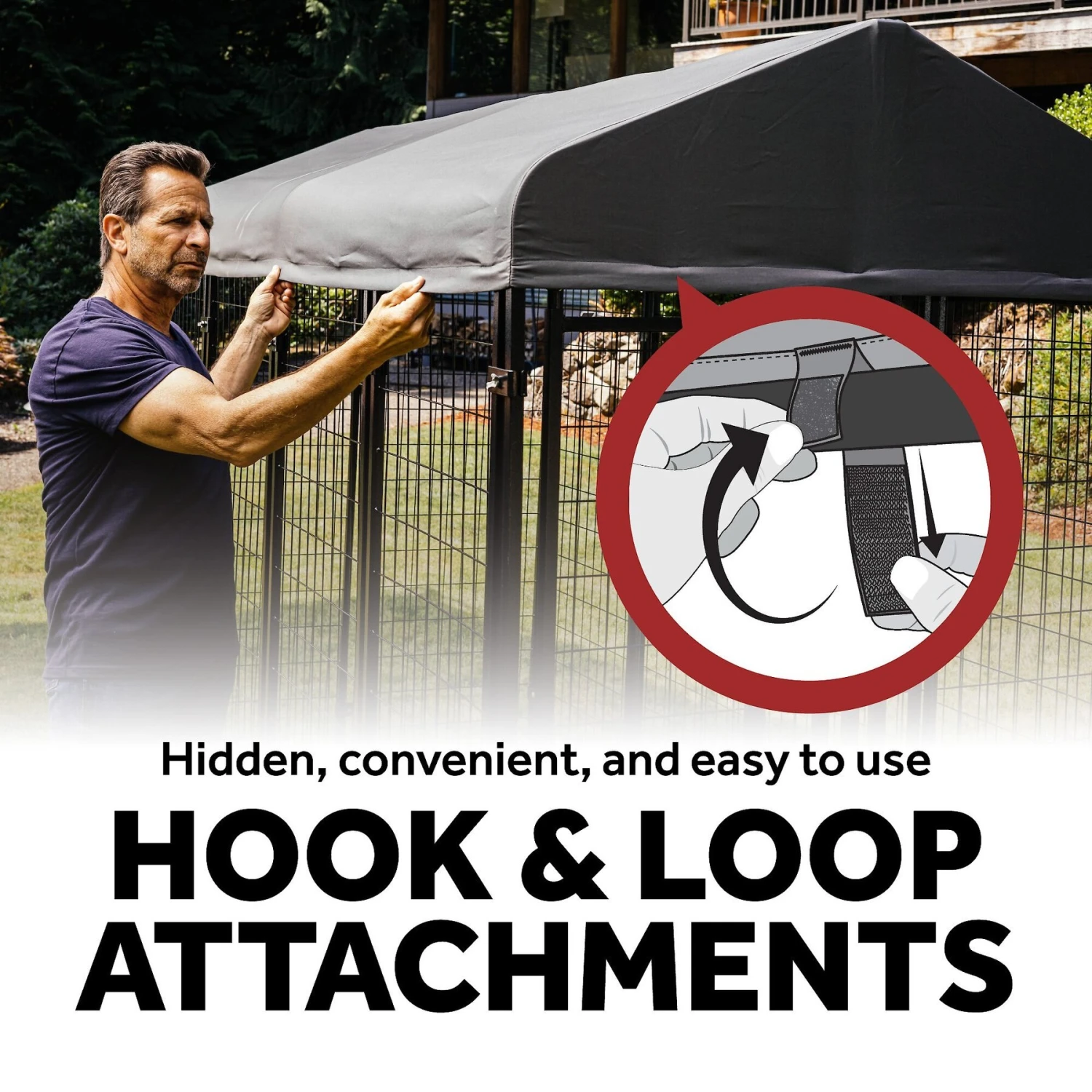 Lucky Dog STAY Series Villa Dog Kennel - Image 6