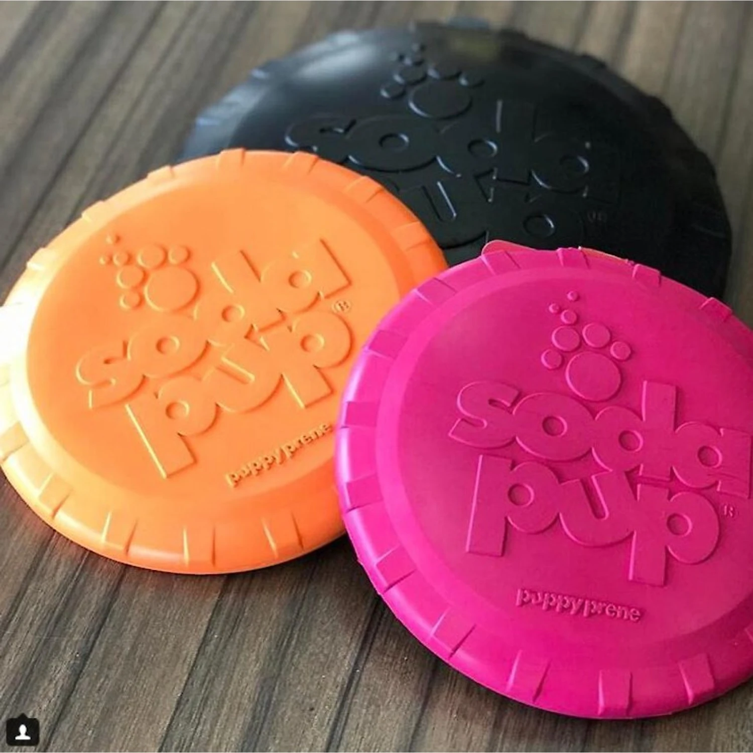 SodaPup Bottle Top Rubber Flying Disk Dog Toy - Image 9
