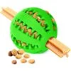 SunGrow Interactive Chew Ball Treat Dispenser Dog & Cat Teething Toy