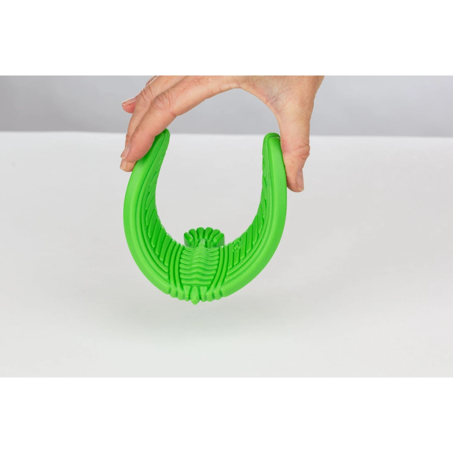 Hugglehounds LeLe Tuffut-Flex Flyer Dog Toy, Green - Image 4