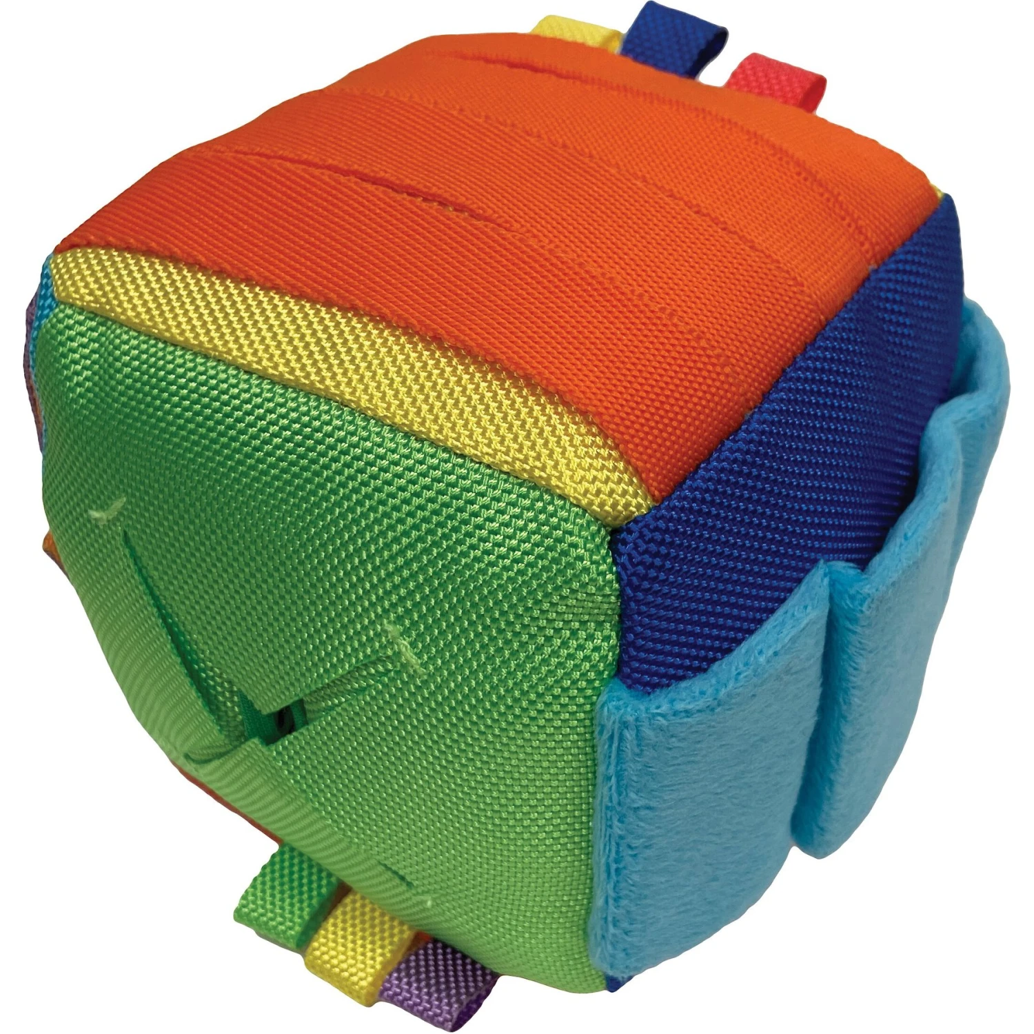 FouFIT Hide 'n Seek Cube Dog Toys, Multicolor, 1 Count - Image 2
